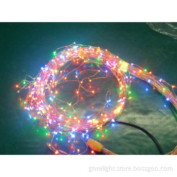 LED Silver String Light, LED Christmas Light, RGB LED Light